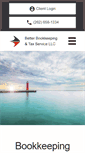 Mobile Screenshot of betterbookkeepingkenosha.com